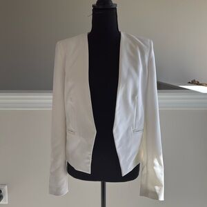 Mango white blazer
